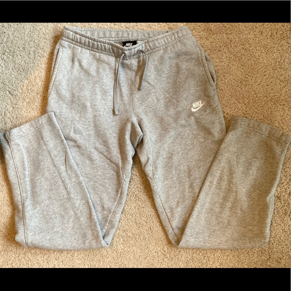 Light Heather Grey Nike Sweatpants